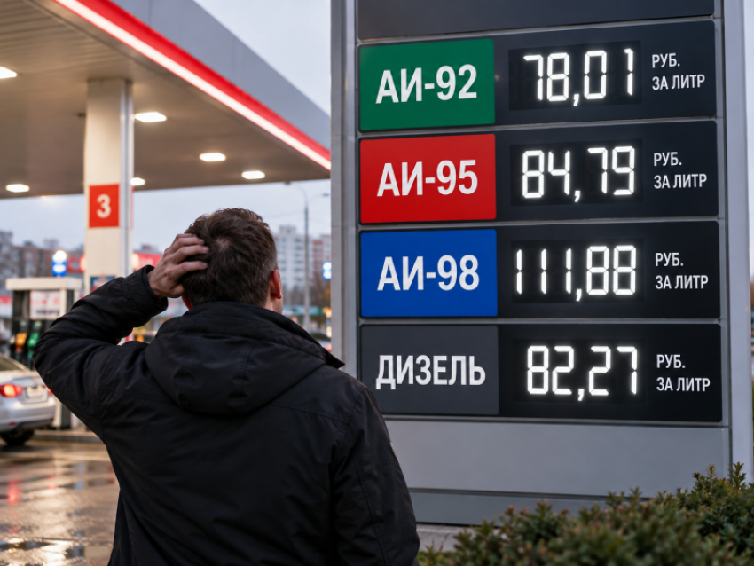 Растут как на дрожжах: цены на бензин в очередной раз повысили в Воронежской области