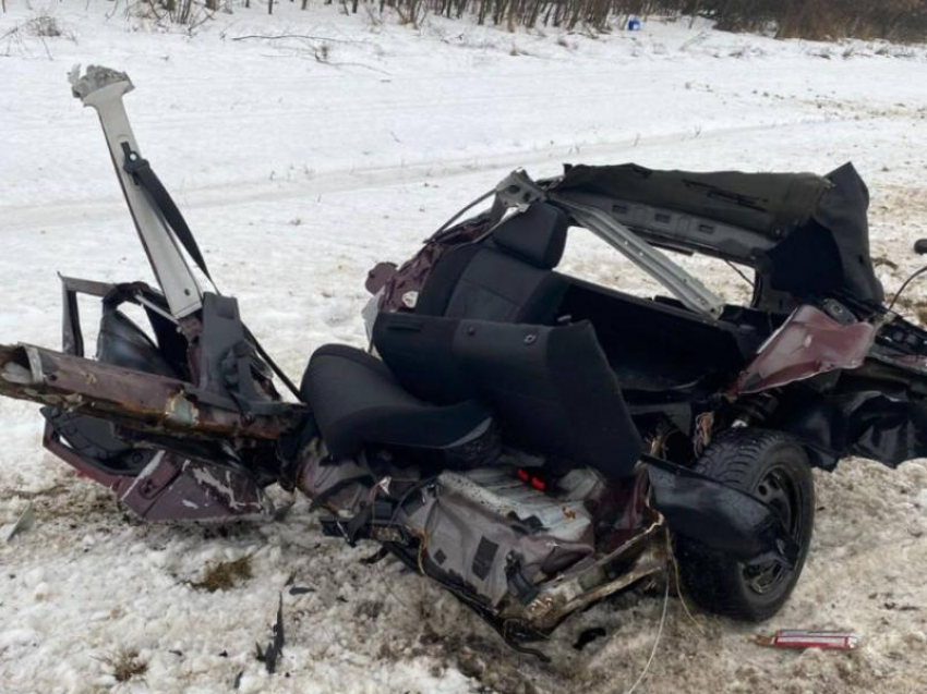 Страшное ДТП с двумя погибшими произошло на воронежской трассе