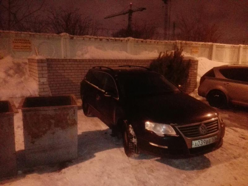 Свежий Volkswagen нашли на помойке в Воронеже 