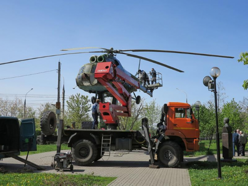 Боевой вертолет приведут в порядок в Воронеже 