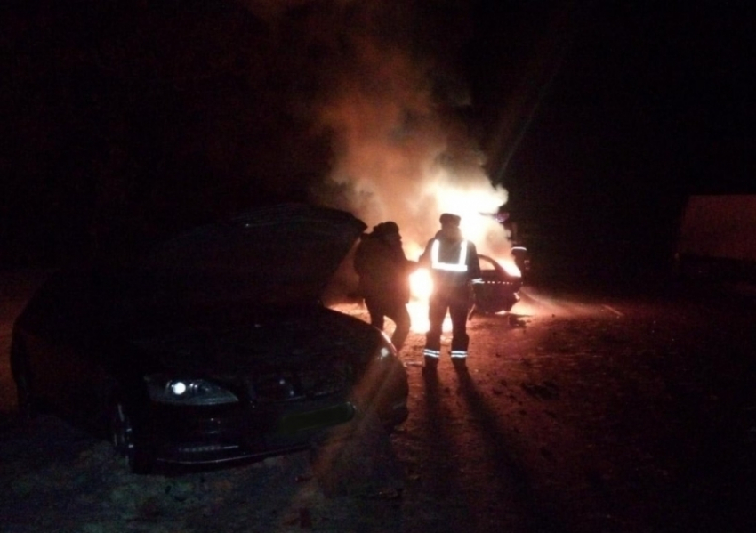 Воронежские полицейские опубликовали фото аварии с элитными авто