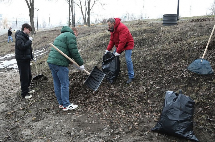 Мэр Сергей Петрин призвал воронежцев выходить на уборку города