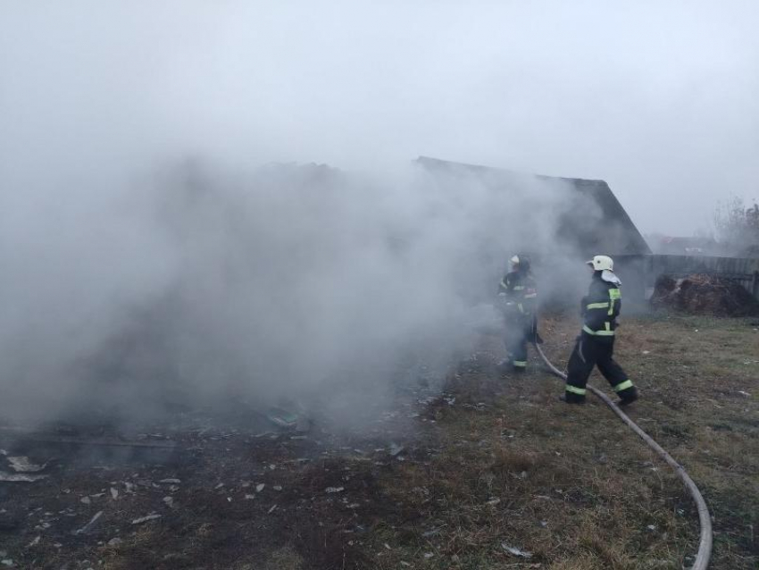 Два трупа нашли в сгоревшем доме в Воронежской области 