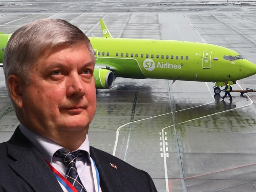 Самолет с Александром Гусевым не смог вылететь из Воронежского аэропорта
