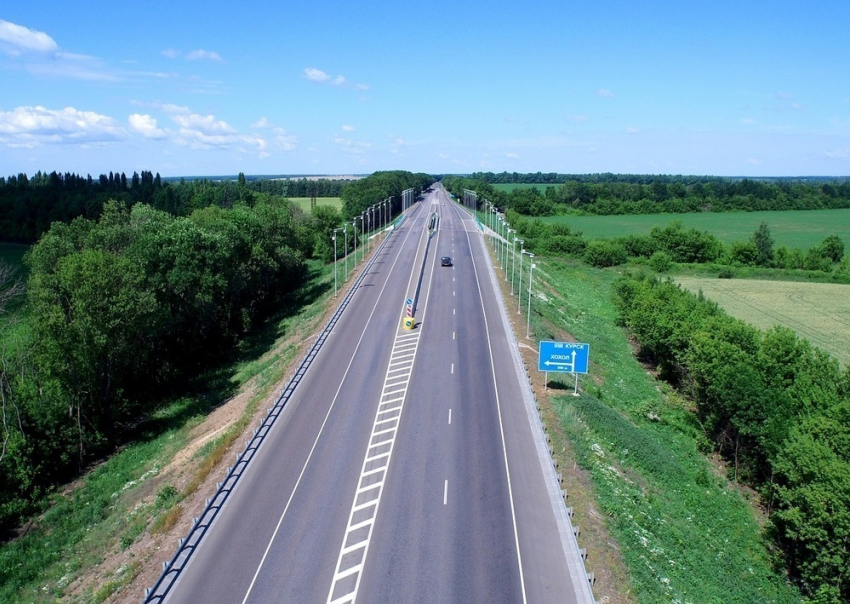 Участки трассы «Воронеж-Курск» расширят до трех полос