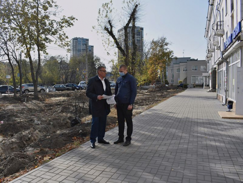 Как будет выглядеть обновленный бульвар Ворошилова, показали чиновники в Воронеже