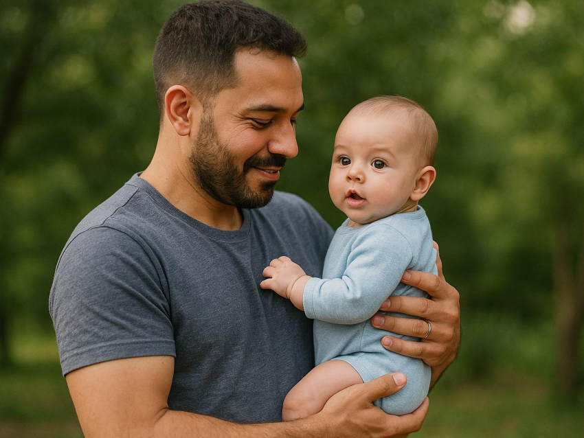 Не только мамы: 1460 воронежских пап находятся в декрете по уходу за ребёнком
