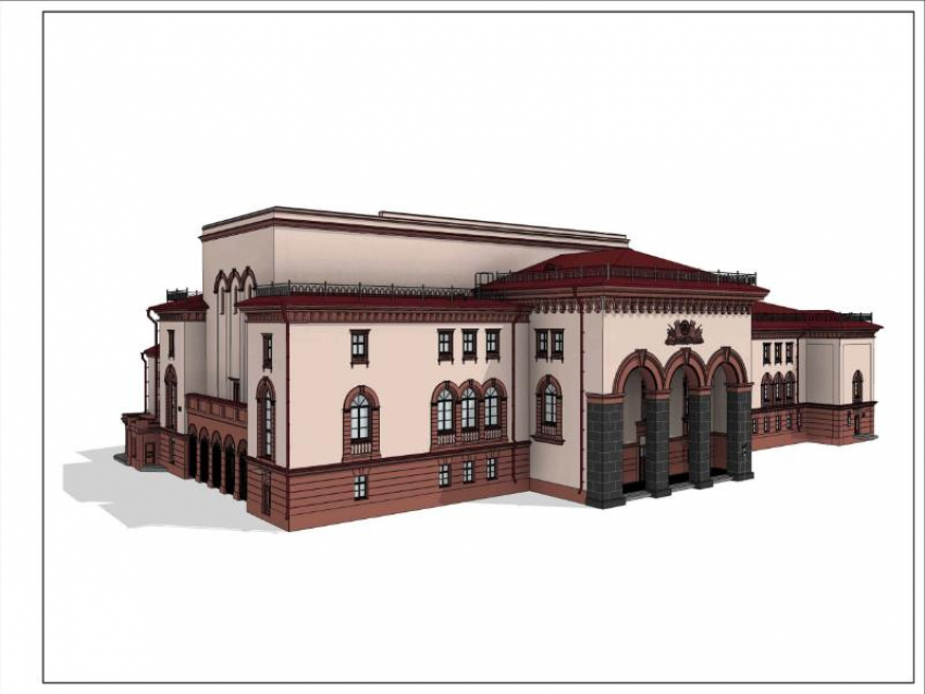 Еще 300 млн рублей выделят на реставрацию Дома офицеров в Воронеже