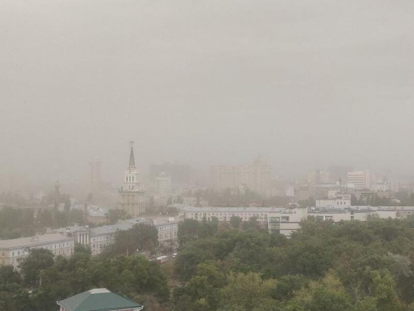 Пыльная буря полностью оправдала штормовое предупреждение в Воронеже