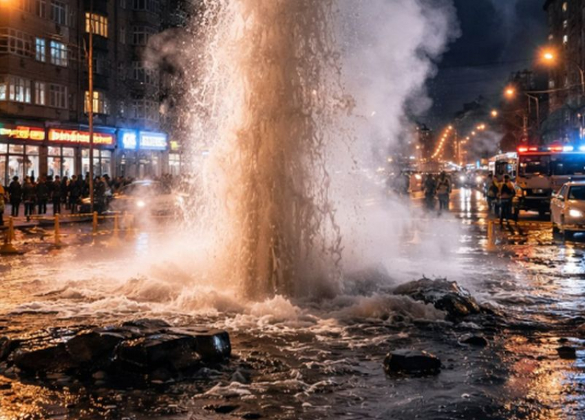 Кипяток из-под земли ошпарил прохожего на воронежском Машмете