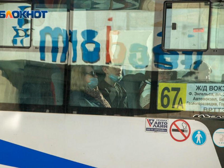 Маршрутчики будут выгонять пассажиров без масок из автобусов в Воронеже 