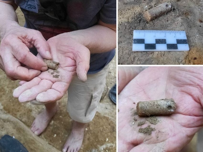 Доисторическую подвеску из древнего моллюска нашли археологи под Воронежем 