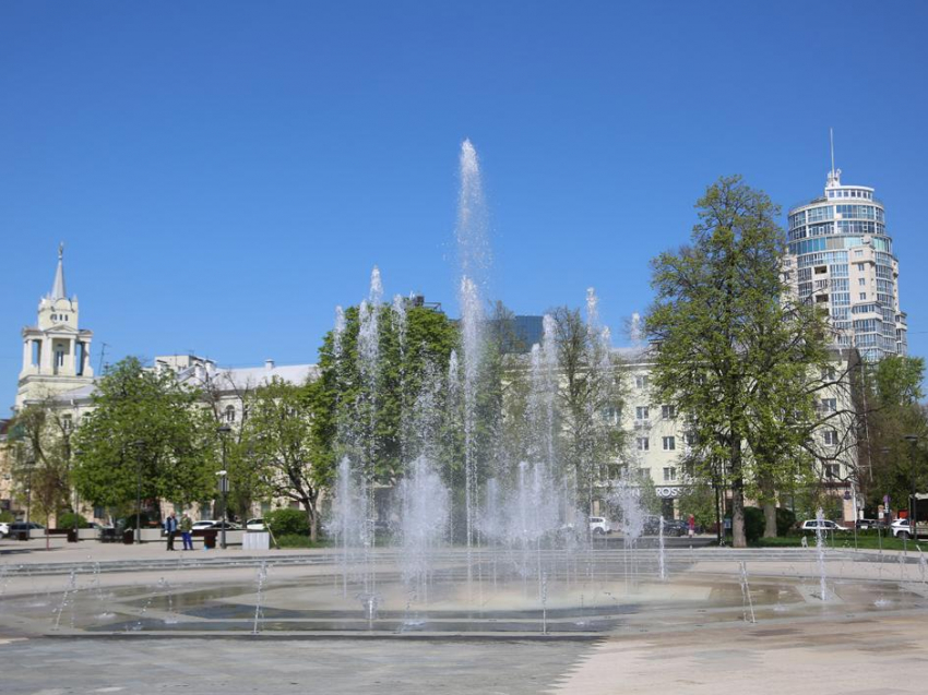 Стало известно, когда в Воронеже заработают фонтаны