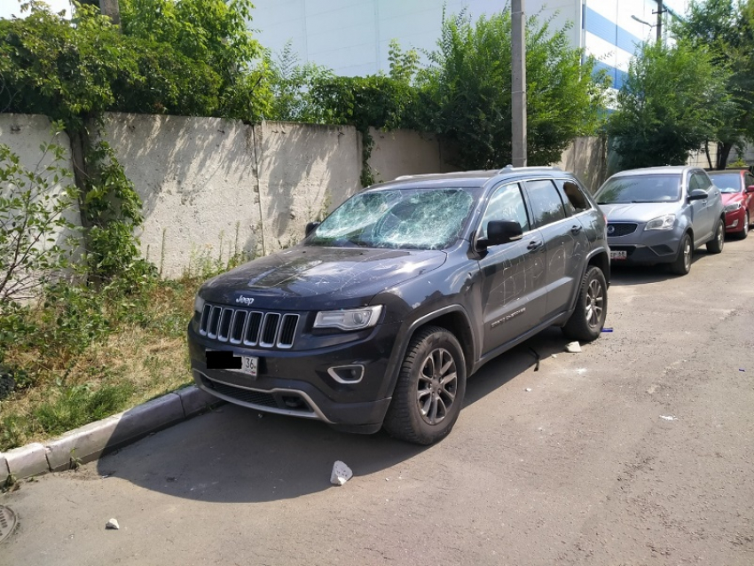 Ревнивая жена разнесла Jeep воронежца, заподозрив его в измене 