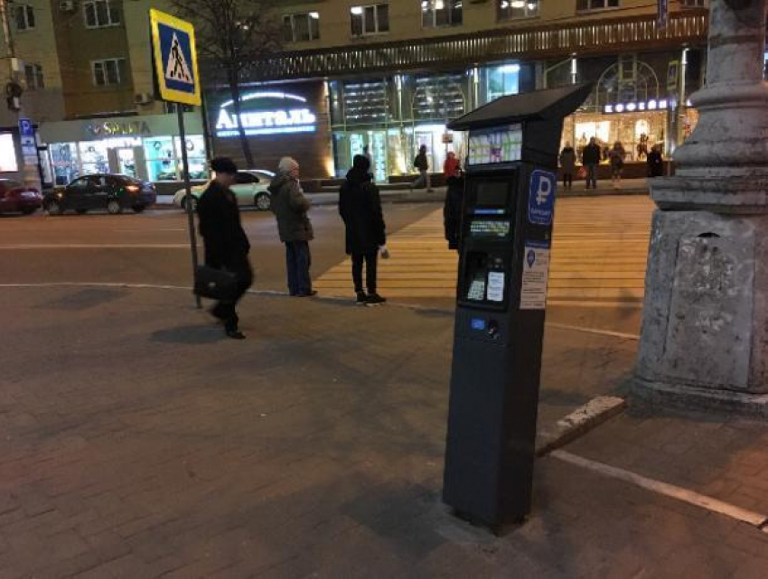 Пизанский паркомат заметили в центре Воронежа