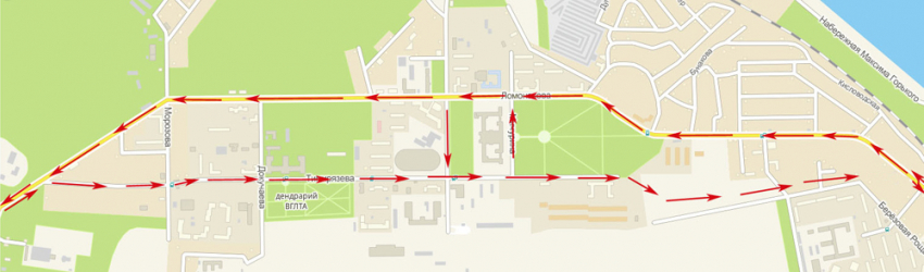 В Воронеже по Ломоносова и Тимирязева автобусы пока будут ходить по старому маршруту
