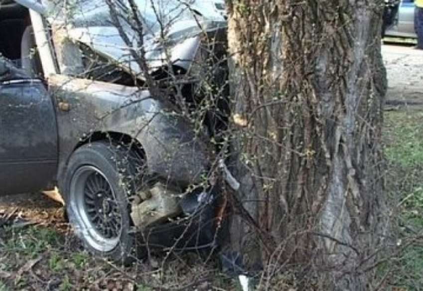 Пострадавших  после столкновения с деревом воронежцев доставили в больницу с сильнейшими травмами 