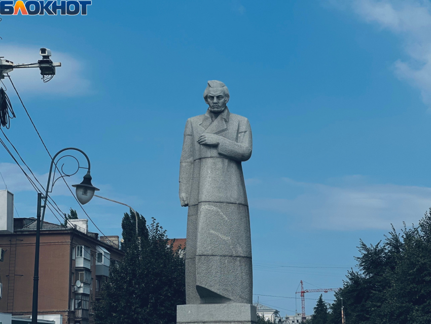 Как выглядит таящий секреты памятник-путешественник поэту Кольцову в Воронеже