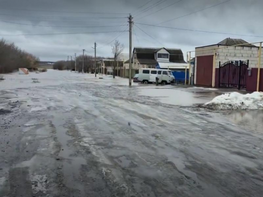 Сколько домов остаются затопленными после прорыва дамбы в воронежской Ольховатке