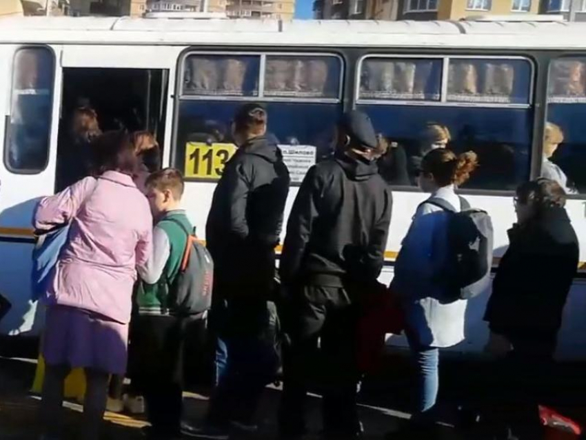Житель Воронежа предложил губернатору и мэру регулярно ездить на автобусах в час пик