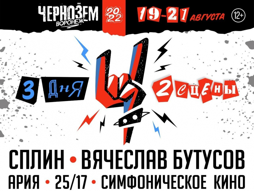 У воронежцев есть шанс бесплатно попасть на рок-фестиваль «Чернозём»