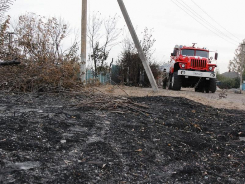 Дети едва не подожгли поселок под Воронежем 