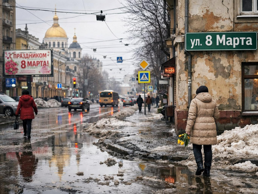 Какая погода ждет воронежцев на 8 Марта