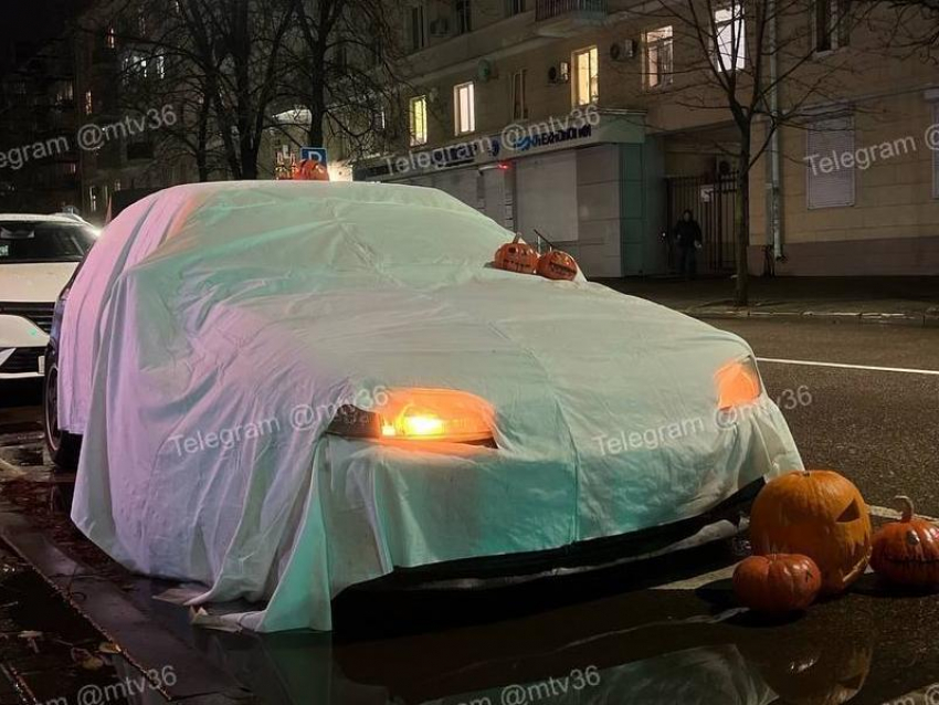 Необычное привидение «с моторчиком» заметили на воронежской улочке