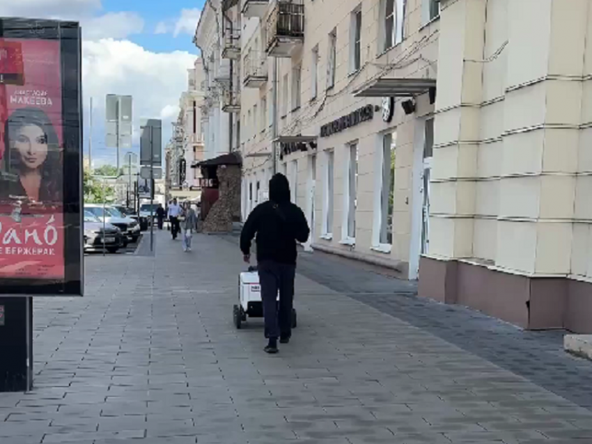 Яндекс-робота заметили на улицах Воронежа 