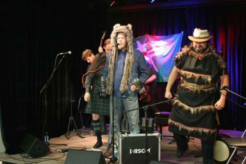 В Воронеже группа Green Crow дала новогодний концерт