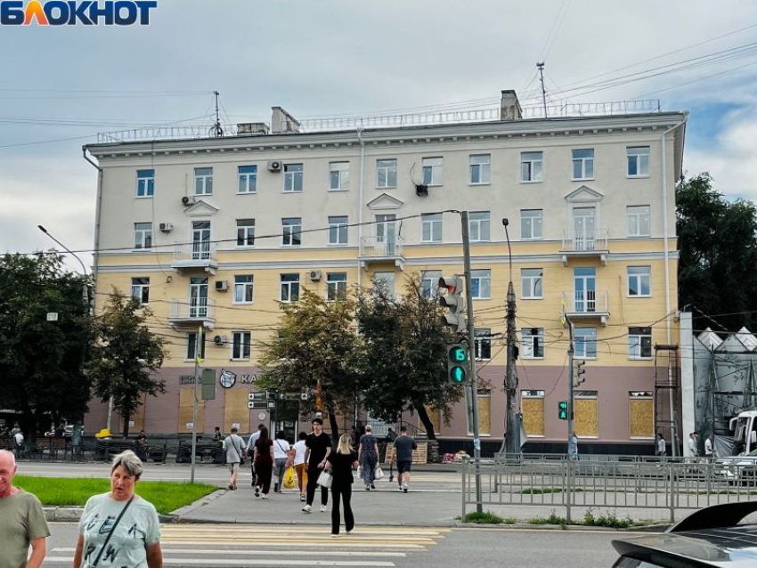 Как выглядит отремонтированный дом в центре Воронежа, который серьезно пострадал от атаки БПЛА