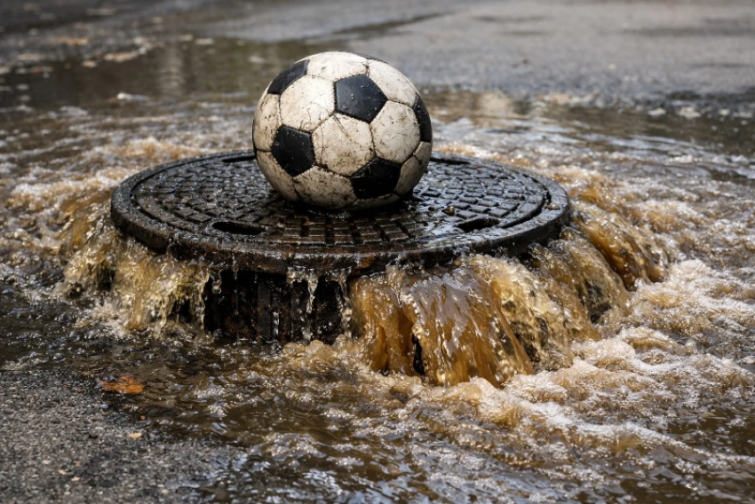 Причину, почему в России все плохо с футболом, показали в воронежском Шилово