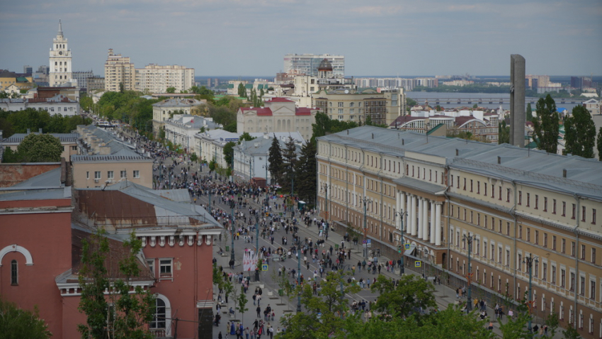 Читатели «Блокнот Воронеж» голосуют против пешеходного проспекта Революции 