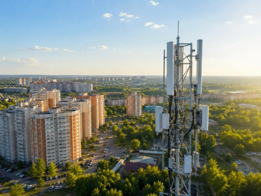 В микрорайоне Придонской обновили сеть мобильного интернета