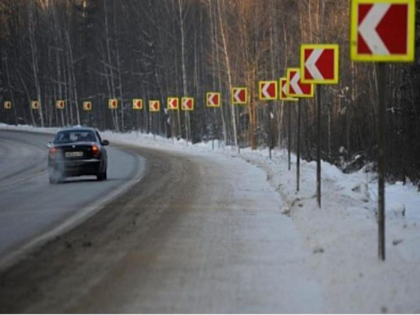 Воронежцев предупредили об опасных дорожных условиях на трассе