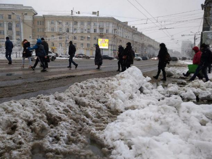 Мэрия Воронежа проиграла - 0:1 в пользу снегопада