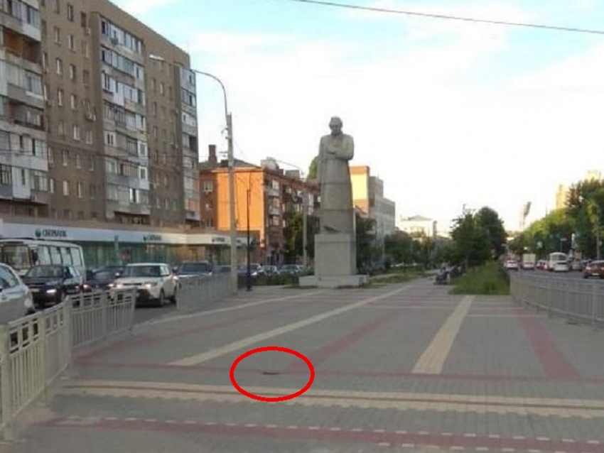 В центре Воронежа обнаружен вход в «преисподнюю"