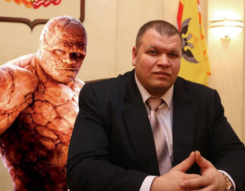 Воронежец сравнил нового вице-мэра с каменным Существом из Fantastic Four