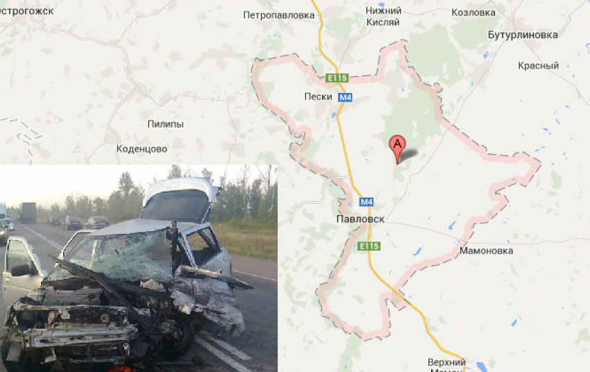 ДТП в Воронежской области: один погибший в столкновении «ВАЗа» и иномарки