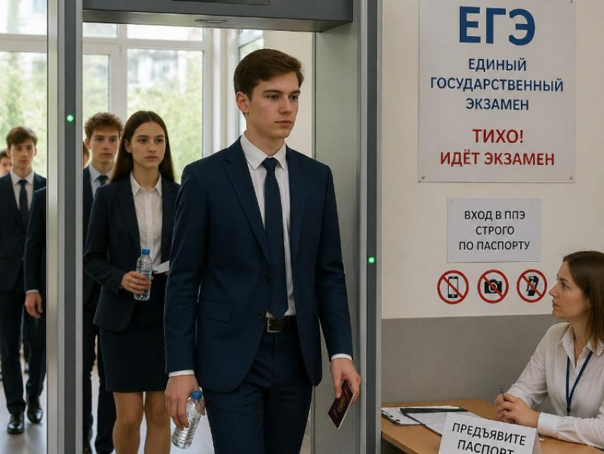 Воронежских школьников запретили досматривать перед ЕГЭ