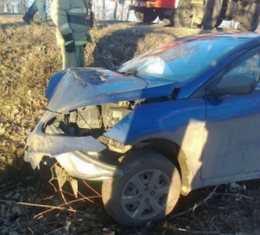 В Воронежской области опрокинулась «девятка» - пострадал человек