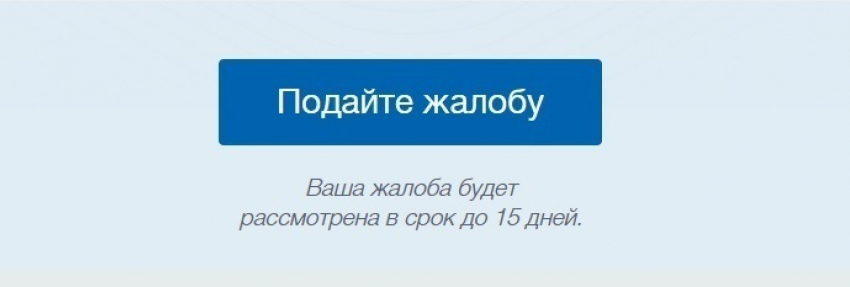 На действия воронежских чиновников можно жаловаться через on-line