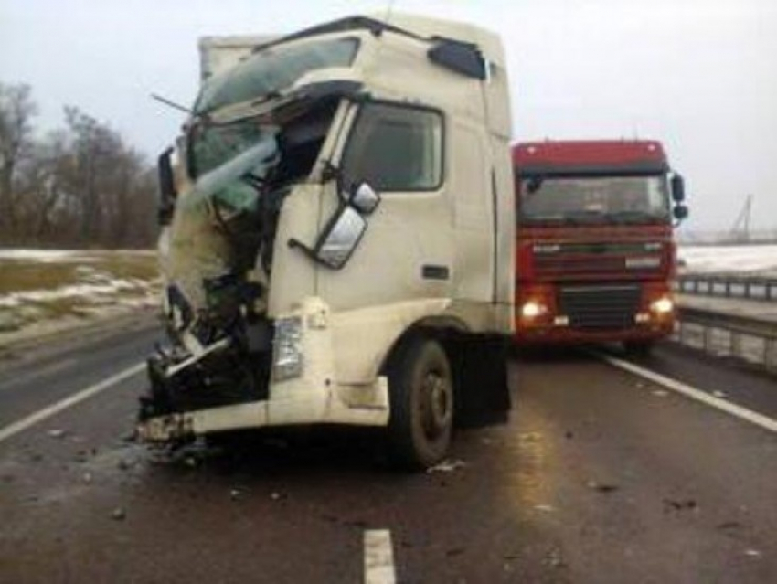 В Воронежской области столкнулись два грузовика