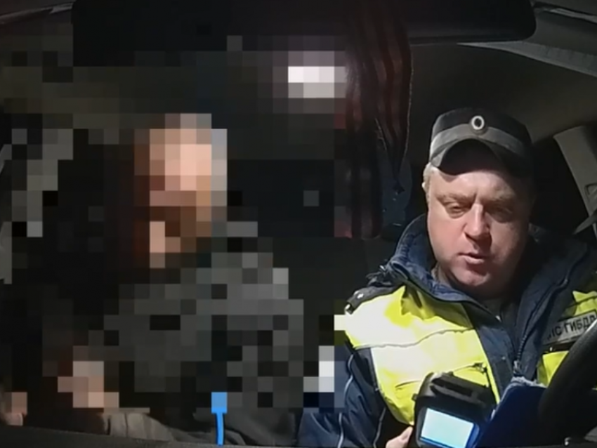 Водителя шокировал результат «продува» от воронежского гаишника