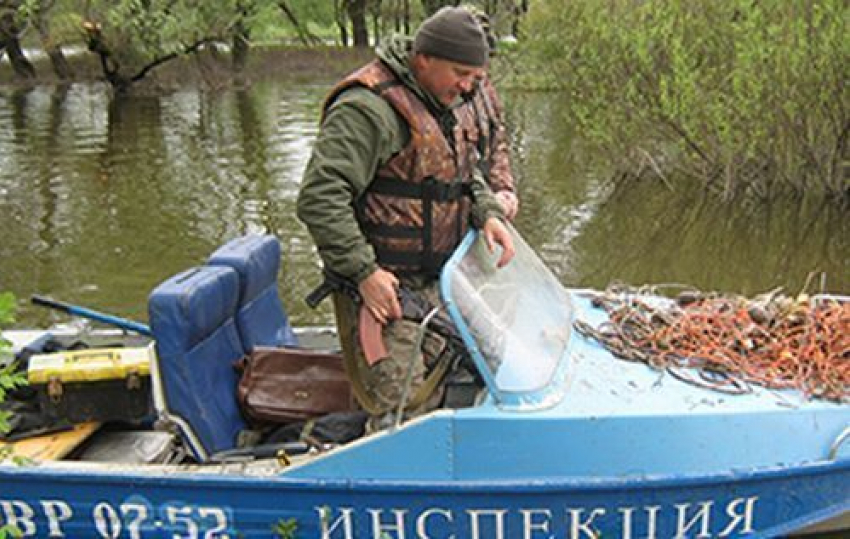 В Воронежской области инспекторы выловили восемь браконьерских «переметов»