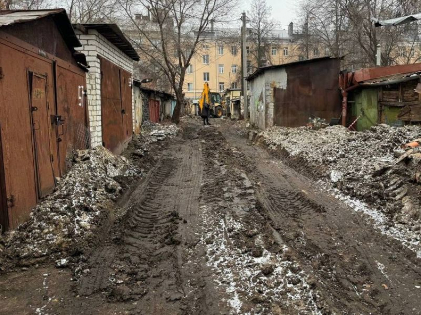 Продолжился тотальный снос гаражей около Центрального стадиона профсоюзов в Воронеже