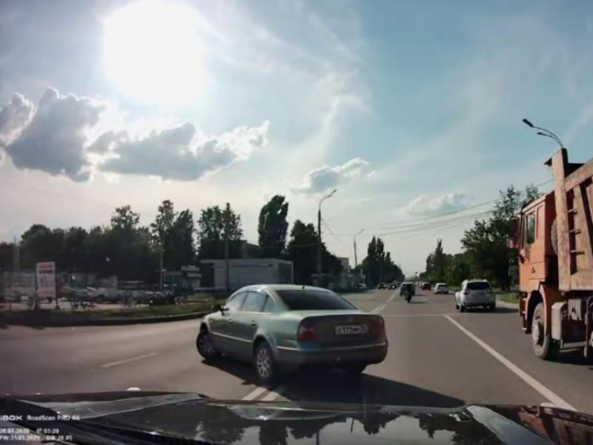 Воронежского лихача, пересекшего двойную сплошную, нашли после публикации «Блокнота»