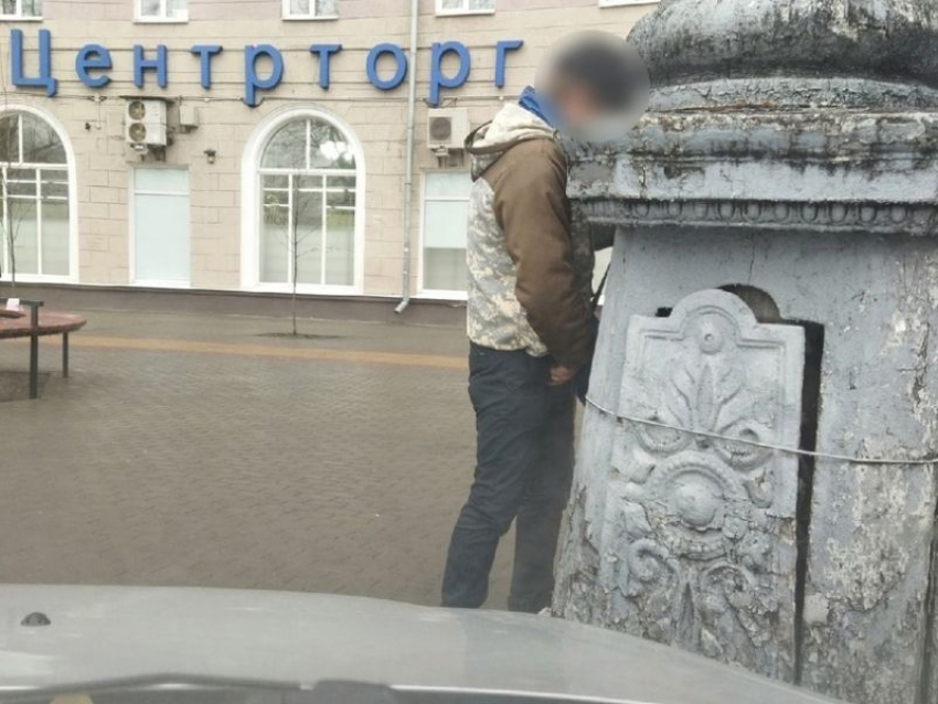 На омерзительный поступок толкнуло мужчину отсутствие туалетов в центре Воронежа