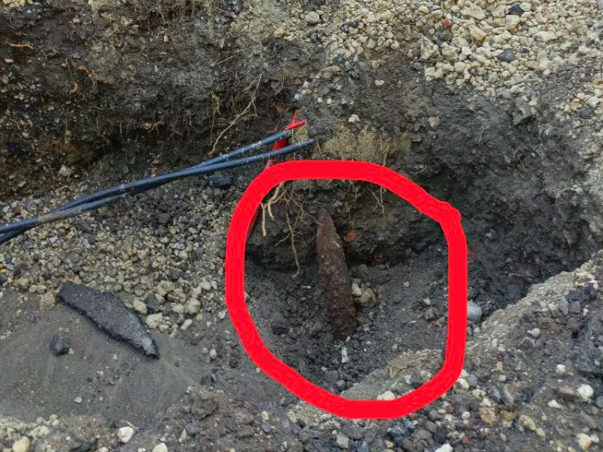 Снаряд времён ВОВ обнаружен возле жилого дома в Воронеже