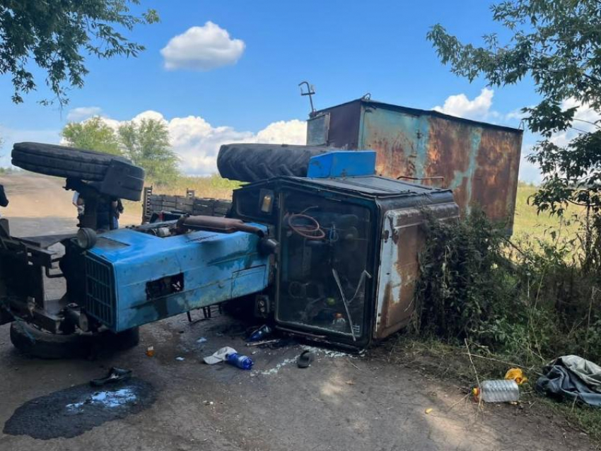 Трактор перевернулся под Воронежем – есть погибший